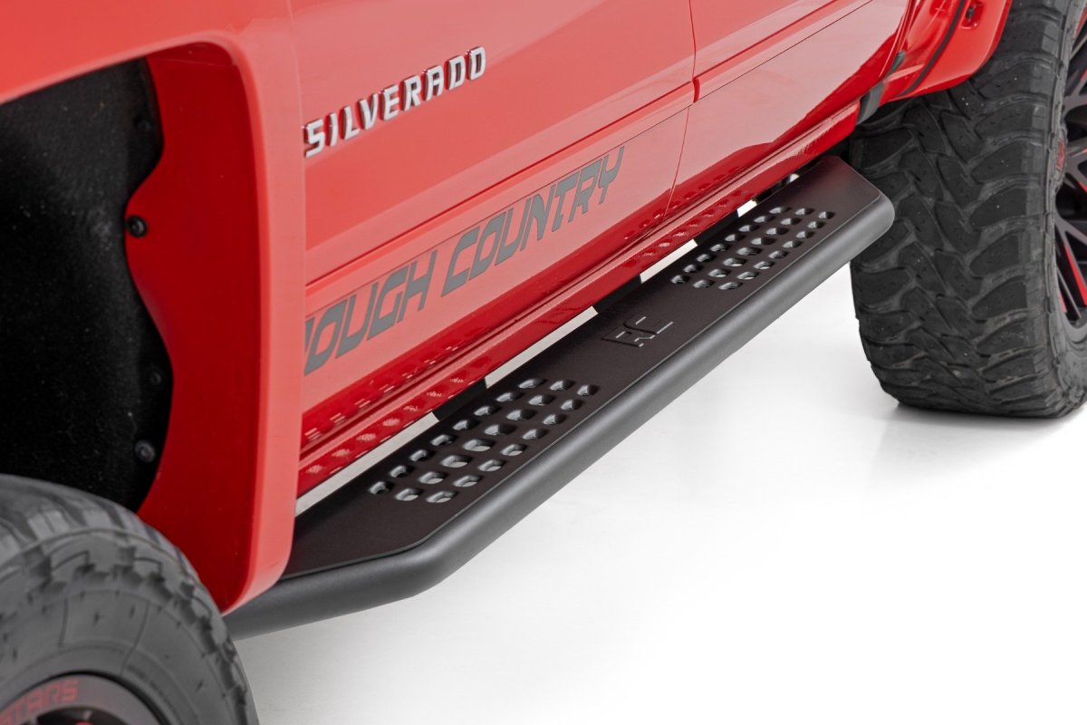 GMC Sierra 2500 HD Running Boards - Side - Rough Country - OV2 - '07-'19